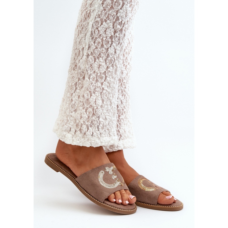 Step in style Sandalo Infradito Modello S.Barski KV27-052 Marrone - Entra con stile 1