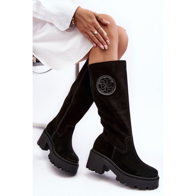 Step in style Stivali Modello Lewski 3367 Camoscio Nero - Entra con stile 1