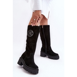 Step in style Stivali Modello Lewski 3367 Camoscio Nero - Entra con stile 2
