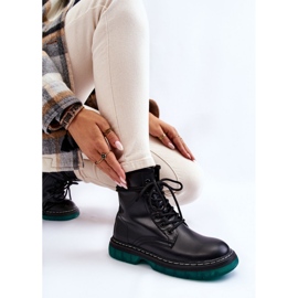 Step in style Anfibi modello Trinah 22BT35-5079 Black_Green - Entra con stile nero 1