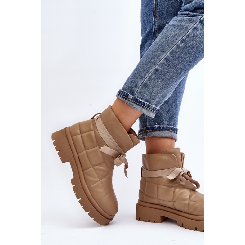 Step in style Stivali Modello Bizzanti NS307 Khaki - Entra con stile beige 2