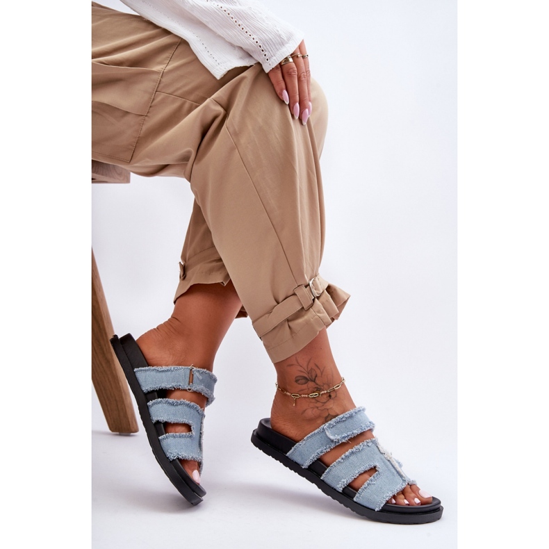 Step in style Sandalo Infradito Modello Lamirose H8-523 Blu - Entra con stile 2
