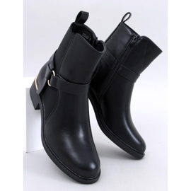 Stivaletti Chelsea da donna in pieno fiore Averill Black nero 1