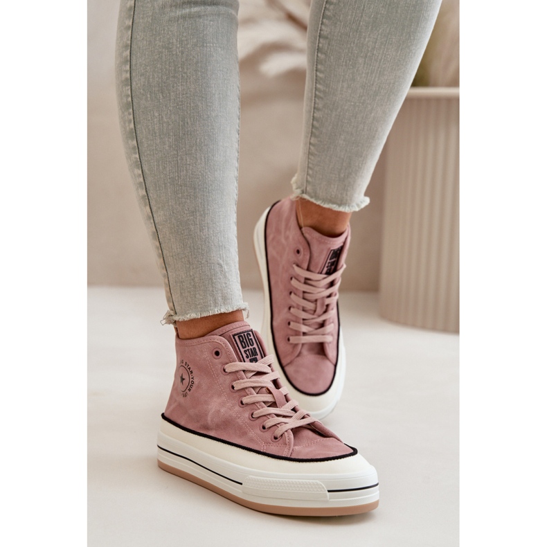 Step in style Sneakers Modello Big Star OO274068 Rosa - Entra con stile 1