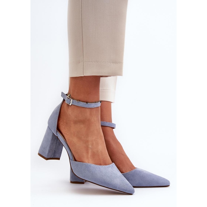 Step in style Décolleté Modello Halene Y2385-1 Blu - Entra con stile 1