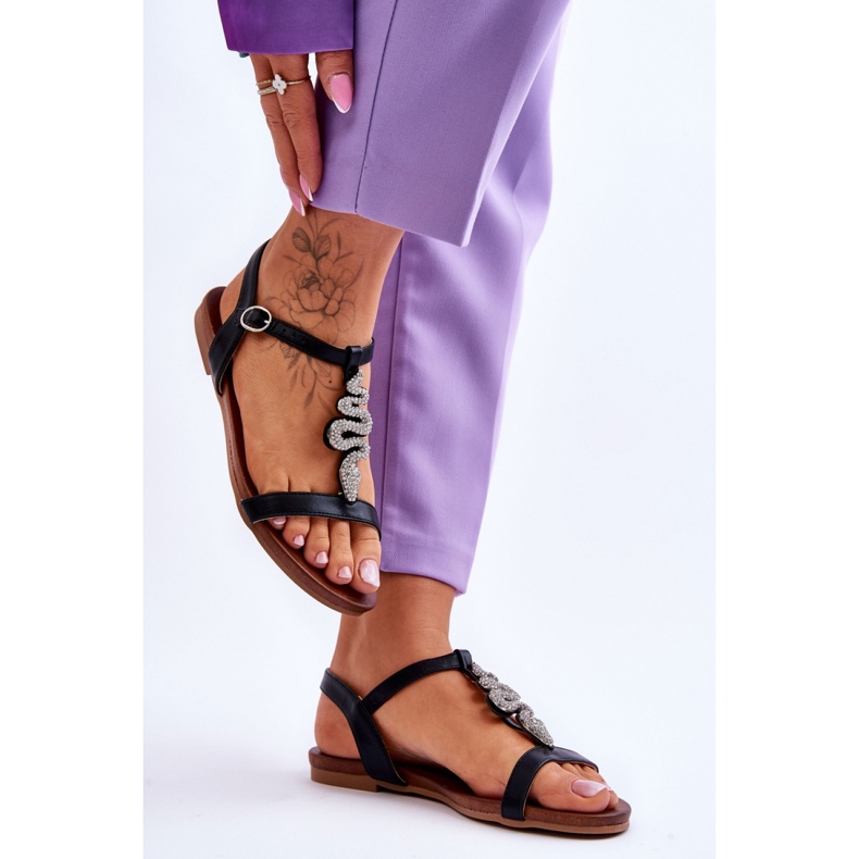 Step in style Sandali Modello S.Barski KV-5541-42 Nero - Entra con stile 2