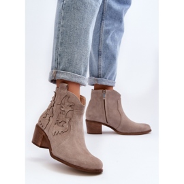 Step in style Stivali Modello Zazoo 3426 Cappuccino - Entra con stile beige 2
