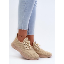 Step in style Scarpe sportive Modello Xalara TA-25 Beige - Entra con stile 1