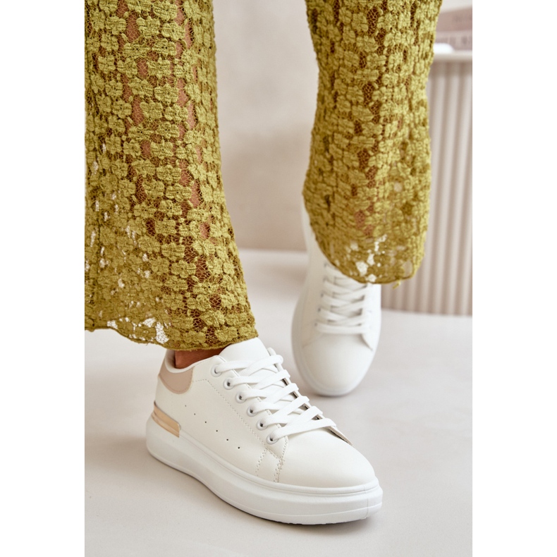 Step in style Sneakers Modello Nevelena JDJ-18 Bianco/Beige - Entra con stile 1