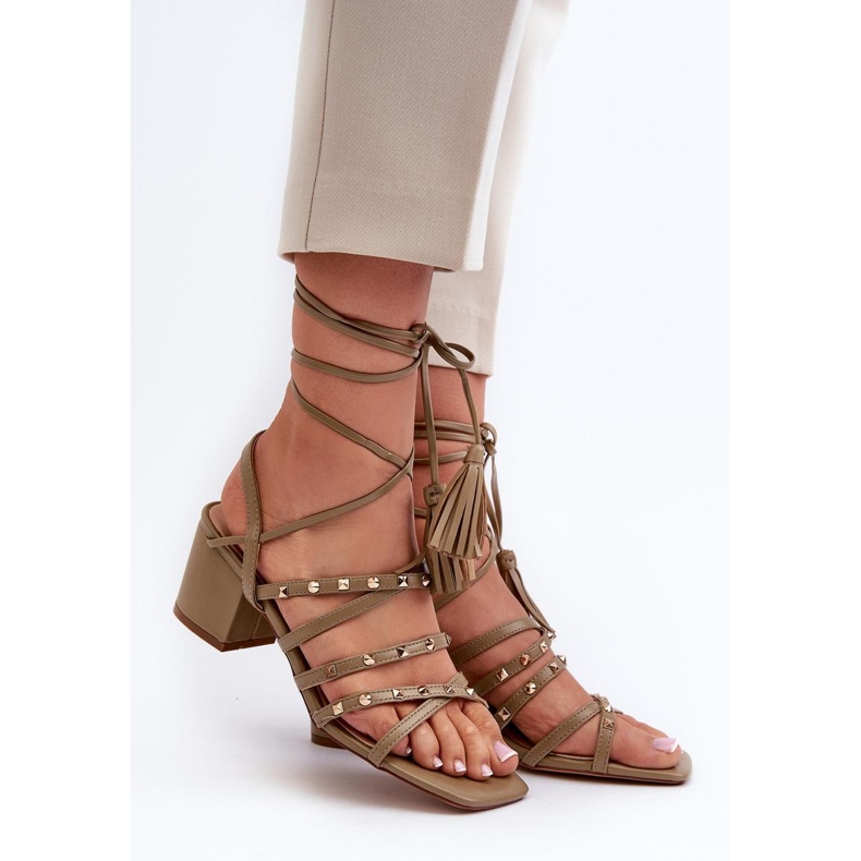 Step in style Sandali Modello Chrisele 3973 Verde - Entra con stile 1