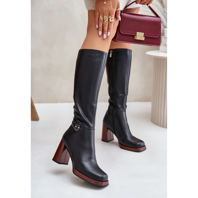 Step in style Modello Da JC42-39 Stivali neri - Entra con stile nero 1