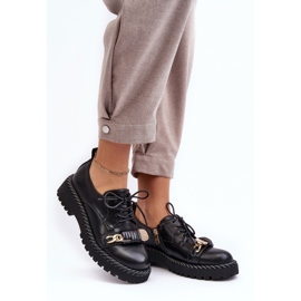 S.Barski Scarpe da donna con plateau nere nero 1