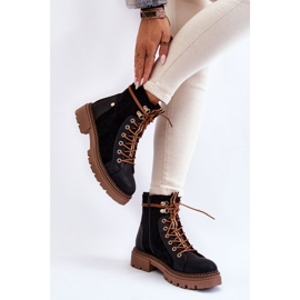 Step in style Stivali Trappery Modello Alette 22BT35-5063 Nero - Entra con stile 1