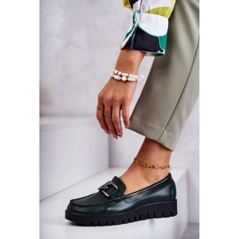 Scarpe da donna sulla piattaforma Green verde 1