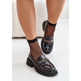 S.Barski Mocassini neri eleganti da donna nero 1