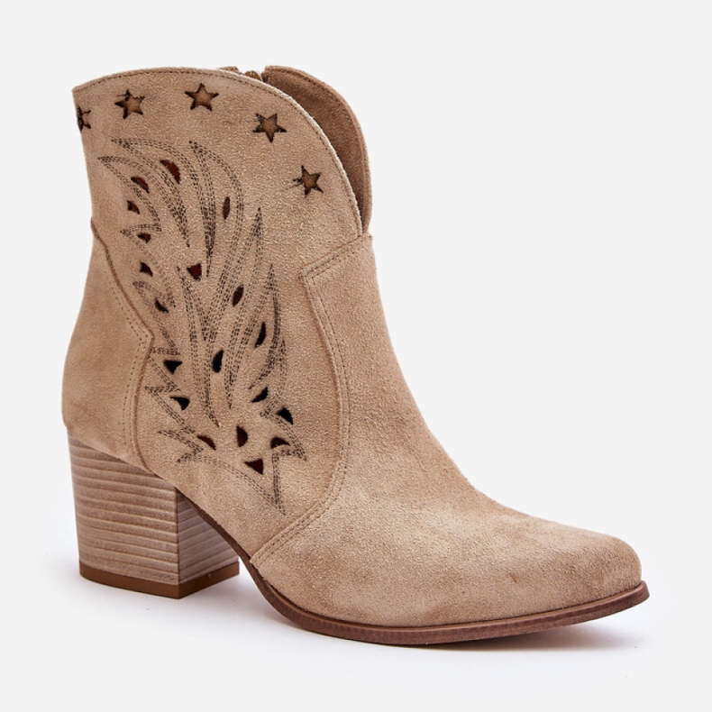 Step in style Stivali Modello Lewski 3613 Camoscio Beige - Entra con stile 2