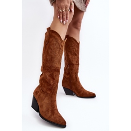 Step in style Stivali Modello Sloana WZ688-12 Camel Scamosciato - Entra con stile marrone 1