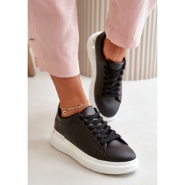 Sneakers da donna sulla piattaforma Black nero 1