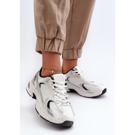 Scarpe sportive da donna alla moda Bianco/Nero 1