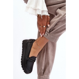 Scarpe slip-on da donna Lemar nere nero 2