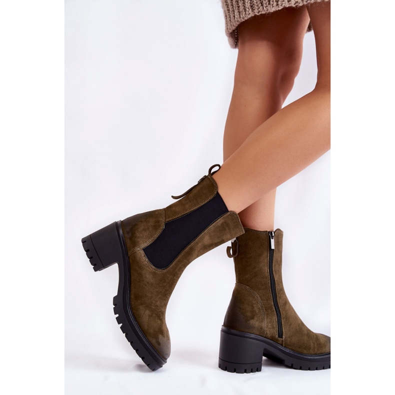 Step in style Stivali Modello Liris 23-10812 Khaki - Entra con stile verde 2