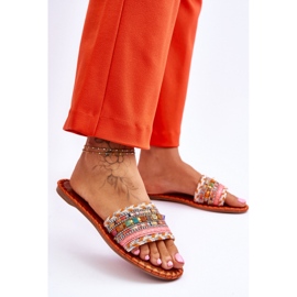 Step in style Sandalo Infradito Modello Bellisa CK270P Arancione - Entra con stile arancia 2