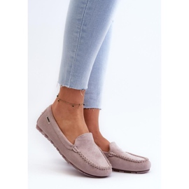 Mocassini da donna viola 1