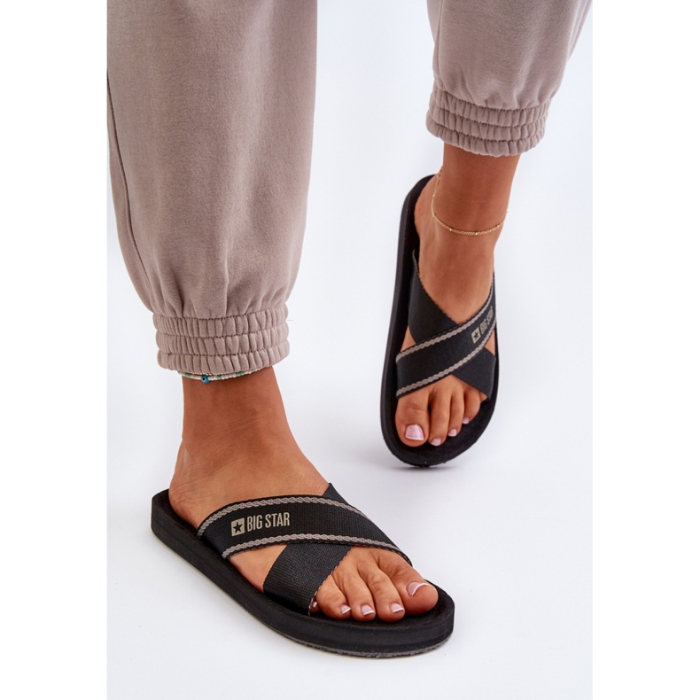 Infradito da donna Big Star nere nero 2
