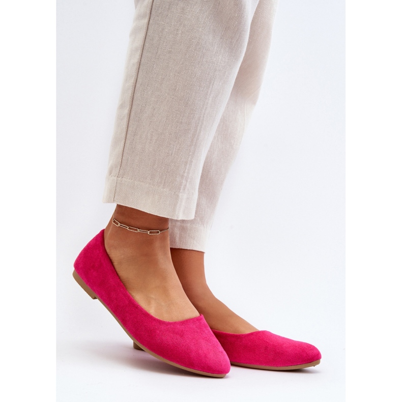 Ballerine classiche da donna Fucsia rosa 1