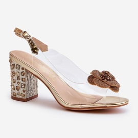 Step in style Sandali Modello S.Barski MR38-356 Gold - Entra con stile giallo 2