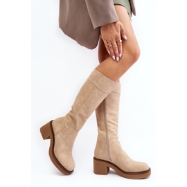 Step in style Stivali Modello Calvisa KZ930 Beige - Entra con stile 2