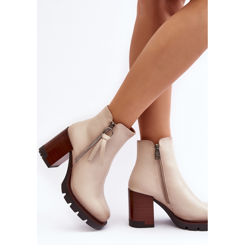 Step in style Stivali Modello Brittney 58103 Beige - Entra con stile 2