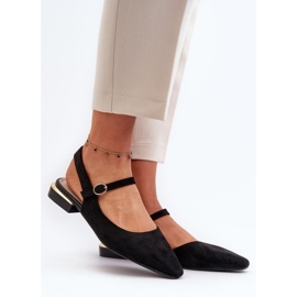 Sergio Leone Ballerine da donna nere nero 1