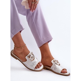 Step in style Sandalo Infradito Modello S.Barski KV27-032 Silver - Entra con stile grigio 2