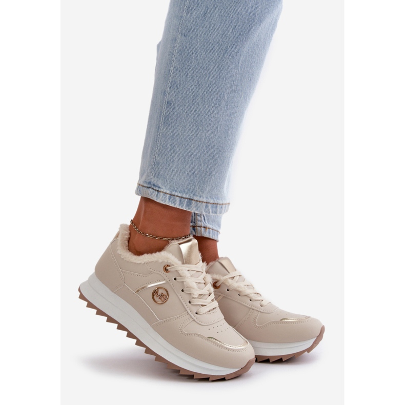 Step in style Scarpe Sportive Modello Lerisas TL289A-8 Beige Chiaro - Entra con stile 1