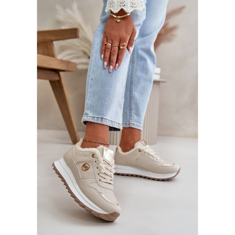 Step in style Scarpe Sportive Modello Lerisas TL289A-8 Beige Chiaro - Entra con stile 2