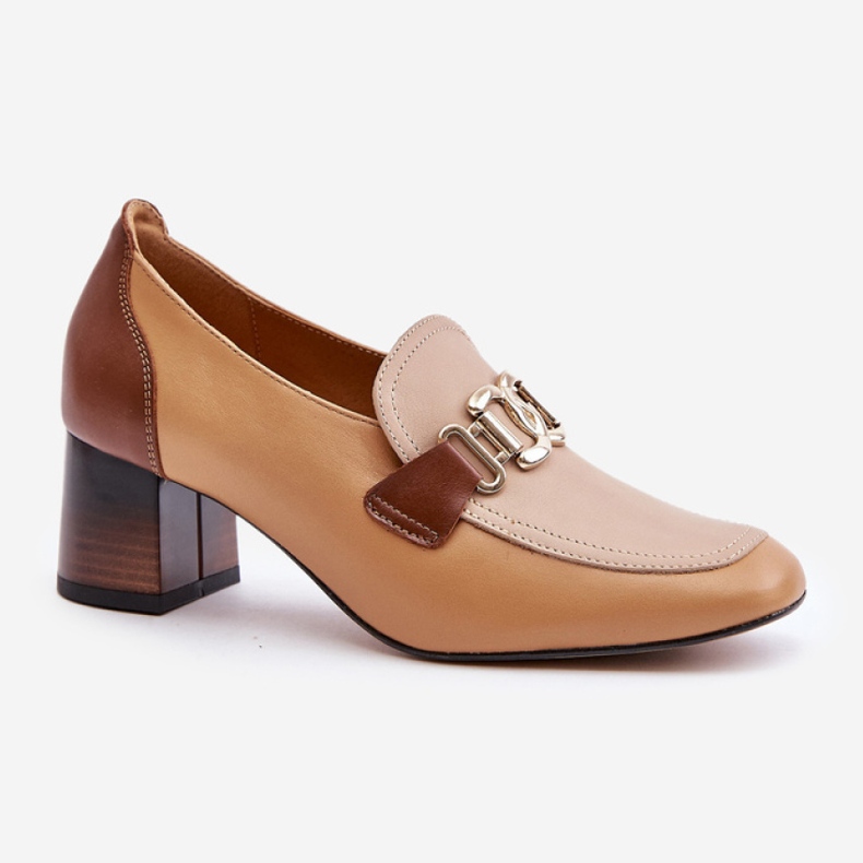 Step in style Décolleté Modello Laura Messi 2861 Marrone - Entra con stile 2