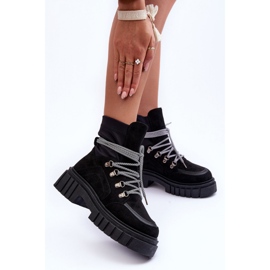 Step in style Stivaletti Modello Acorn 88-65 Camoscio Nero - Entra con stile 1