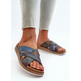 Step in style Sandalo Infradito Modello Inblu GS000052 Navy - Entra con stile 1