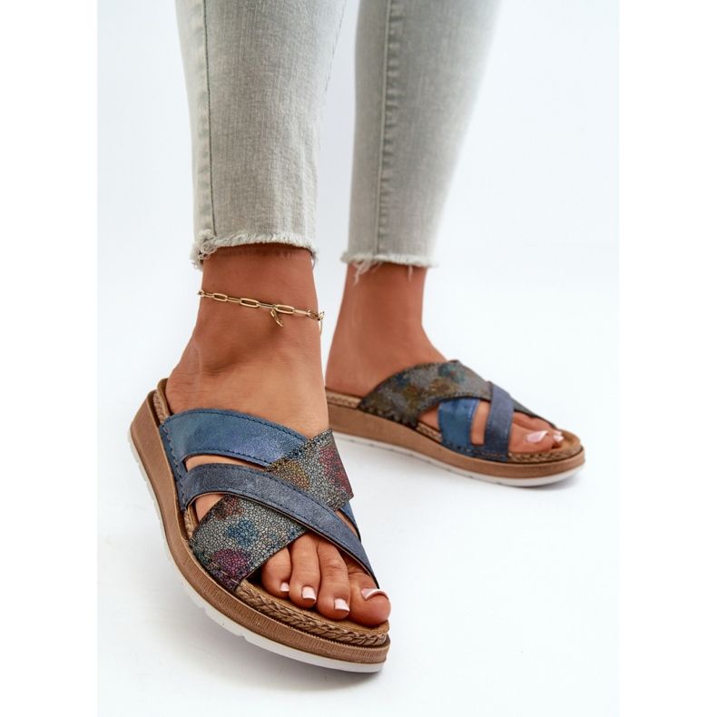 Step in style Sandalo Infradito Modello Inblu GS000052 Navy - Entra con stile 1