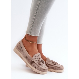 Step in style Mocassini Modello Tinami HH503-8 Beige - Entra con stile 1