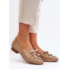 Step in style Ballerine Modello Nestavia ASA222-1 Beige - Entra con stile 1