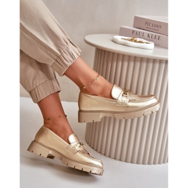 Step in style Mocassini Modello Zanita GQ8-010 Gold - Entra con stile giallo 1