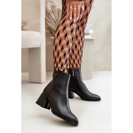 Step in style Stivali Modello Vinceza 77106 Pelle Nera - Entra con stile nero 1