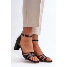 Step in style Sandali Modello Enitia 24SD98-6768 Nero - Entra con stile 1
