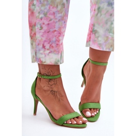 Step in style Sandali Modello Tossa LE0102P Verde - Entra con stile 1