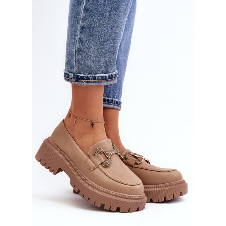 Step in style Mocassini Modello Gargi H8-309 Beige Scuro - Entra con stile 1
