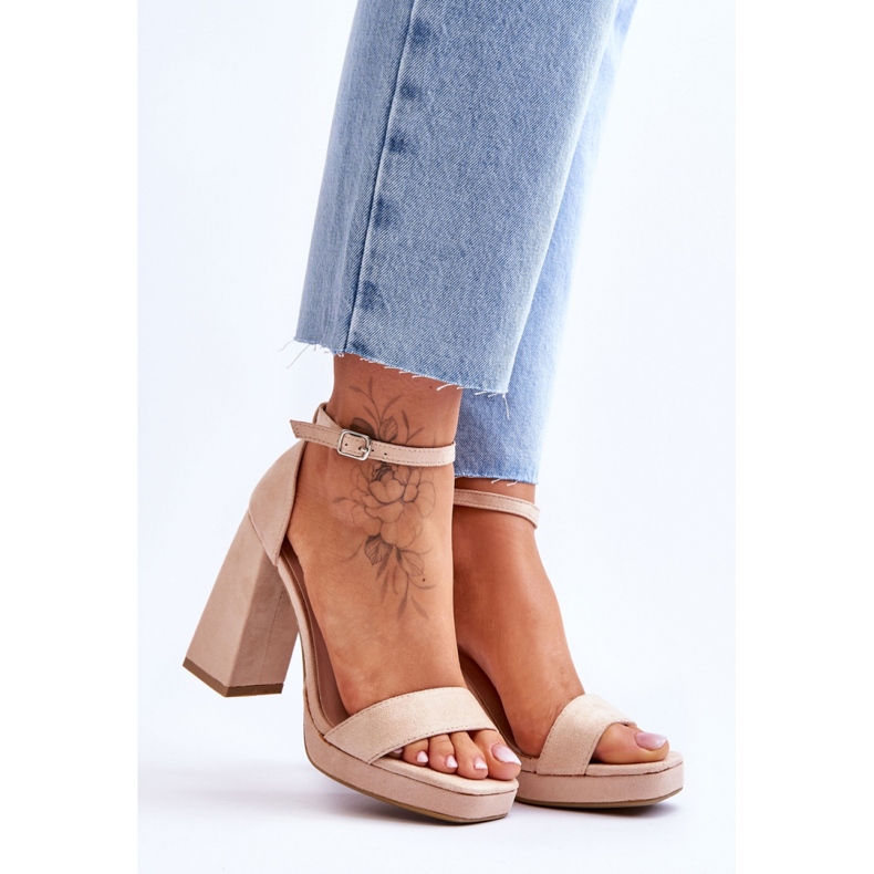 Step in style Sandali Modello Merila LC-29 Beige - Entra con stile 1