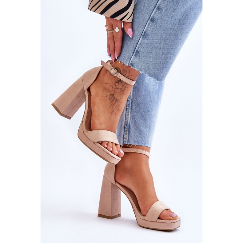 Step in style Sandali Modello Merila LC-29 Beige - Entra con stile 2