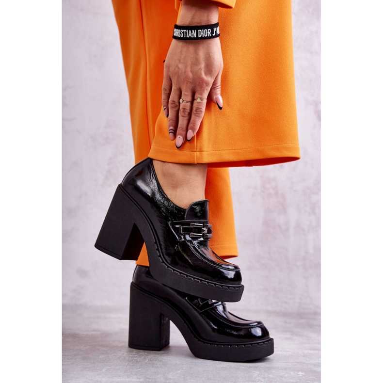 Step in style Scarpe Modello Jaime 20116 Black Lakier - Entra con stile nero 1